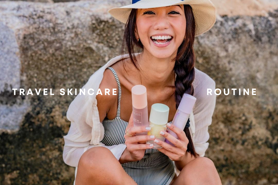 Travel skincare routine S I G I S K I N