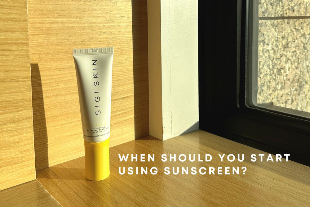 Caseoh Using Sunscreen When should you start using sunscreen? โ Sigi Skin
