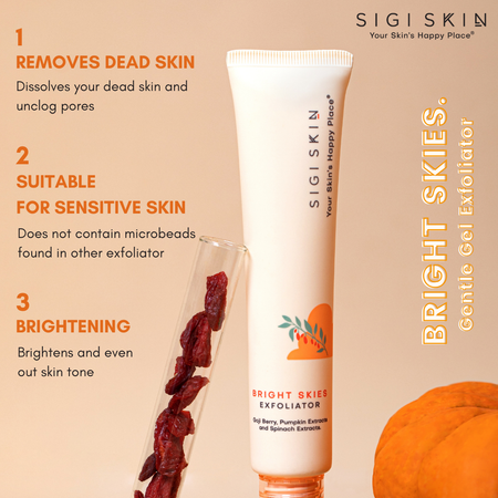 [Livestream Exclusive] Sigi Skin Youth Beam Anti-Ageing Night Serum + Dream Capsule Daily Overnight Sleeping Mask Duo + Bright Skies Peeling Gel Exfoliator