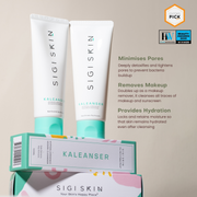 [Livestream Exclusive] Sigi Skin Blissful Radiance Hydrating Anti-Acne Serum + Daylight Oasis Vitamin C Serum + Kaleanser Gentle Face Wash