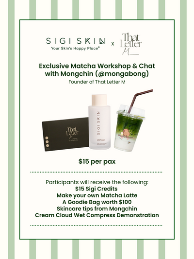 Mongabong Workshop: Exclusive Matcha & Skincare Experience