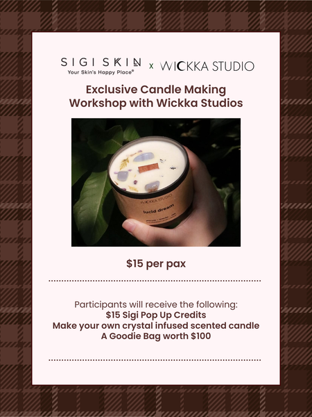 Exclusive Candle Making Workshop with Wickka Studios
