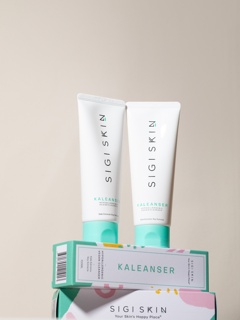 Kaleanser Gentle Face Wash Lifestyle Shot